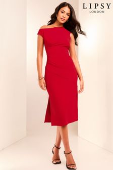 Lipsy london red dress shop
