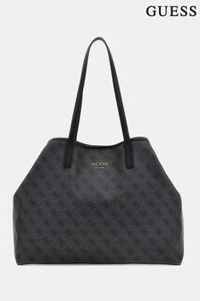 ブラック / グレー - Guess Vikky Ii 2-in-1 Tote Bag (E52470) | ￥26,630