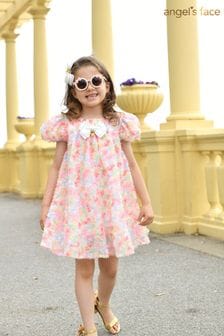 Angels Face Confetti Snowdrop Pink Dress (E52607) | OMR49 - OMR52