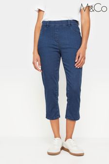 M&Co Blue Capri Jeans (E53568) | ₪ 141
