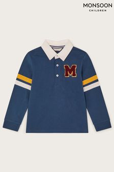 Monsoon 100% Cotton Rugby Polo Sweatshirt (E55368) | ‏96 ‏₪ - ‏106 ‏₪