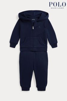 Hoodie Jogger Set Polo Ralph Lauren Hooded Single Boysclothing Next Estonia