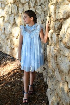 Angels Face Blue Dominique Sequin Butterfly Dress (E57105) | KRW170,800 - KRW181,500