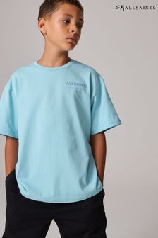 Albastru - Smallsaints Oversized Underground Crew T-shirt (E58836) | 131 LEI - 155 LEI