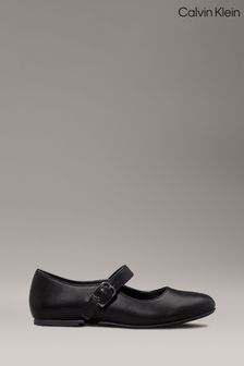 Calvin Klein Black T Bar Shoes Next Luxembourg