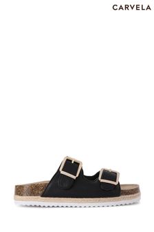 Carvela Paradise Black Sandals (E63090) | ￥12,150