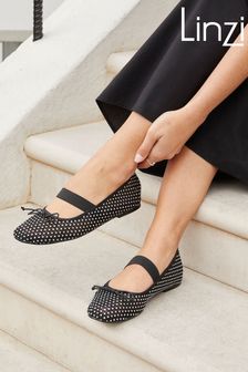 Women s Flat Mary Jane Occasionwear Embellished Footwear Next Luxembourg