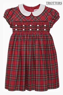 Next red tartan dress clearance