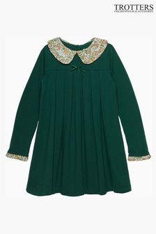 Lace peter pan collar dress clearance