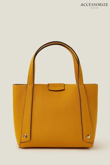 Accessorize Yellow Evie Small Handheld Bag (E65196) | kr510