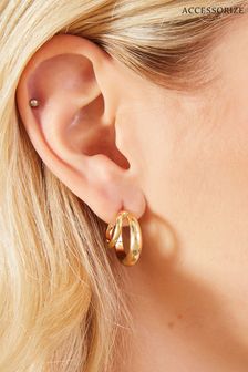 Accessorize Plated 14ct Double Hoops Earrings (E65197) | 25 €