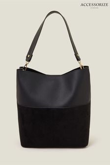 Accessorize Black Bucket Shoulder Bag (E65240) | INR 4,886