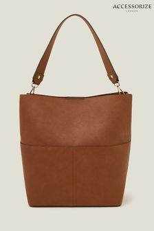 Accessorize Brown Bucket Shoulder Bag (E65242) | €40