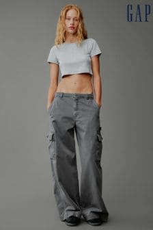 Women s Gap Cargo Plain Trousers Next Norway