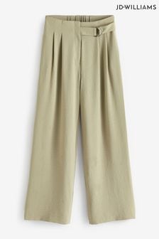 Jd Williams Natural Belted Trousers (E67302) | 209 LEI
