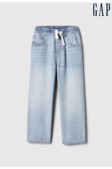 Gap Blue UltraSoft Pull On Baggy Jeans (6mths-5yrs) (E67521) | 13,010 Ft