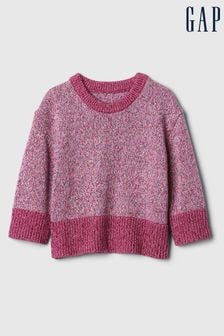 Fialová - Gap 247 Split-hem Jumper (6mths-5yrs) (E67553) | €26