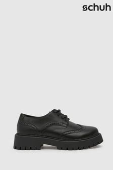 Schuh Wide Fit Lesley Brogue Lace-Up Shoes (E69236) | $69