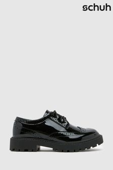 Schuh Junior BTS Londyn Lace Black Shoes (E69252) | $51