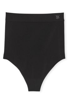 Victoria's Secret Black Thong Seamless Shaping™ High Waist Knickers (E70361) | kr530