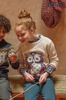 Girls Jumpers Cream Long Sleeve Casual Next Luxembourg