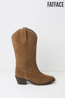 Women s Fat Face Mid Calf Boots Next Luxembourg