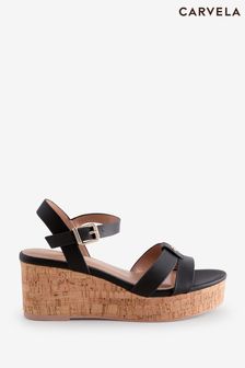 Carvela Mia Black Sandals (E70835) | kr1,155