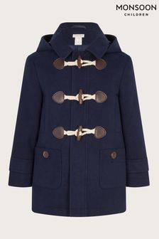 Older Girls Younger Boys Blue Print Coats Next Luxembourg