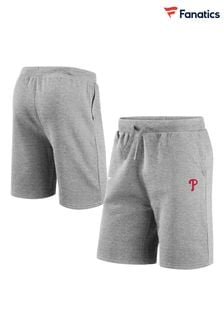 Fanatics Grey MLB Philadelphia Phillies Primary Logo Graphic Fleece Shorts (E72112) | €46