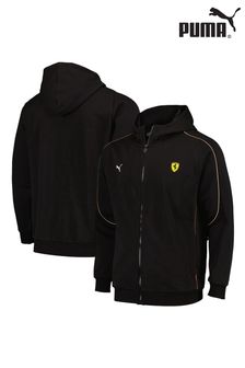 Puma Black F1 Scuderia Ferrari Race Hooded Sweat Jacket (E72196) | kr1,480