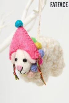 Fatface Shelly Sheep Felt Decoration (E72611) | 54 LEI