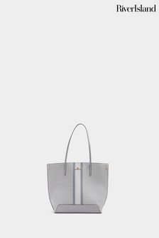 Women s Grey Tote Accessories Next Luxembourg