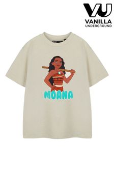 Cream Black - Vanilla Underground Girls Disney Princess Licensed T-shirt' (E73362) | ‏70 ‏₪