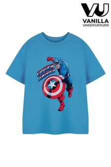 Vanilla Underground Blue Boys Marvel Licensed T-Shirt (E73371) | OMR7