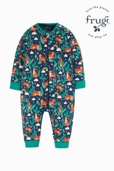 Frugi Blue Tiger Zelah Zip Up All-in-one (E74458) | €31 - €35