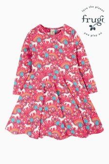 Frugi Pink Sofia Skater Dress (E74472) | €42 - €45