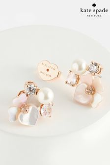 kate spade new york Cluster White Studs (E75480) | €134