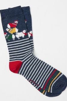 Fatface Mens Ram Tower Socks 1 Pack (E75493) | 11 €