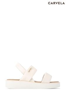 Carvela Cream Trax Shoes (E75679) | €140