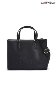 Carvela Large Frame Tote Black Bag (E75712) | €151