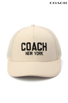 COACH Trucker White Hat (E75914) | ￥16,730