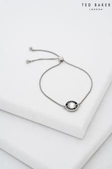 Ted Baker Tone Isalie Crystal Baguette Slinky Drop Bracelet (E76511) | 209 د.إ