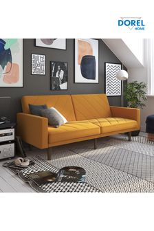 Dorel Home Mustard Paxson Linen Sofa Bed (E77995) | kr9 610