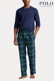 Polo flannel pajamas outlet