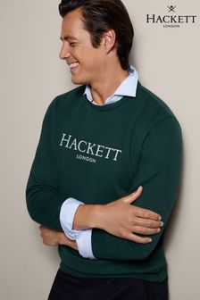 Hackett London Men Green Sweatshirt (E78342) | €199