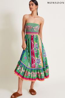 Monsoon Poppie Bandeau Dress (E79450) | ‏327 ‏₪