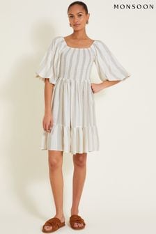 Monsoon Lila Stripe Dress (E79485) | 125 €