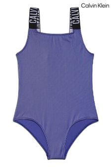 Calvin Klein Blue Swimsuit (E79664) | $94