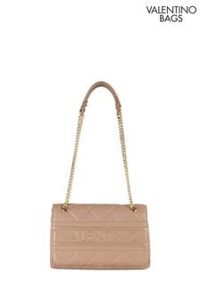 Valentino Bags Cream Medium Ada Quilted Flap Bag (E79834) | $231