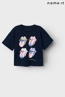 Name It Blue Girls Rolling Stones Band T-Shirt (E80149) | €24